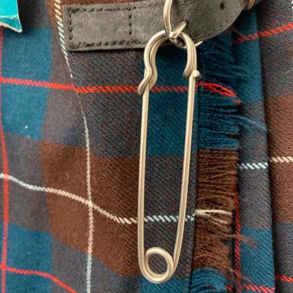 Vintage 1960s Wool Kilt - Picture 3 of 5